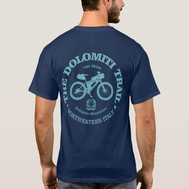 Camiseta Sendero Dolomiti (ciclismo) (Reverso)