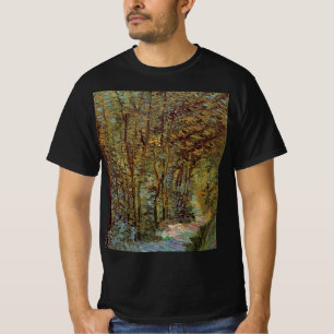Camiseta Sendero en el bosque por Vincent van Gogh
