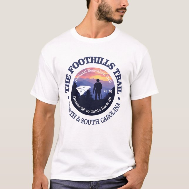 Camiseta Sendero Foothills (rd2) (Anverso)