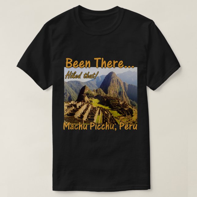Camiseta Sendero Inca Machu Picchu - Perú Raglan Basebal (Diseño del anverso)
