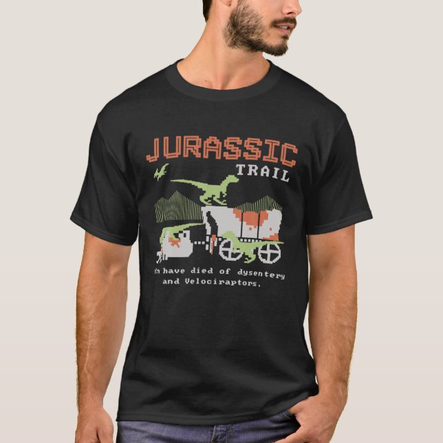 Camiseta Sendero Jurásico Que Ha Muerto De Disentorio Y Vel (Anverso)