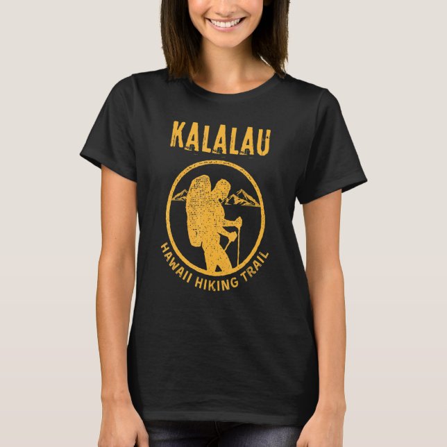 Camiseta Sendero Kalalau Hawaii (Anverso)