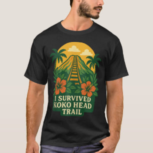 Camiseta Sendero Koko Head Hawaii Oahu Hawaiano Caminata Se