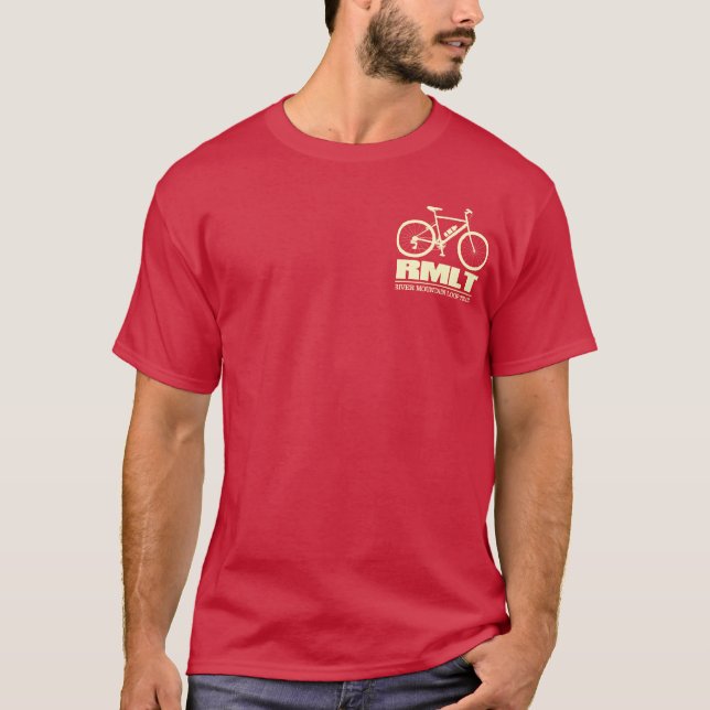 Camiseta Sendero para la montaña del río (ciclismo) (Anverso)