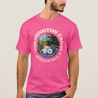 Camiseta sendero patrimonial del canal de Farmington en bic