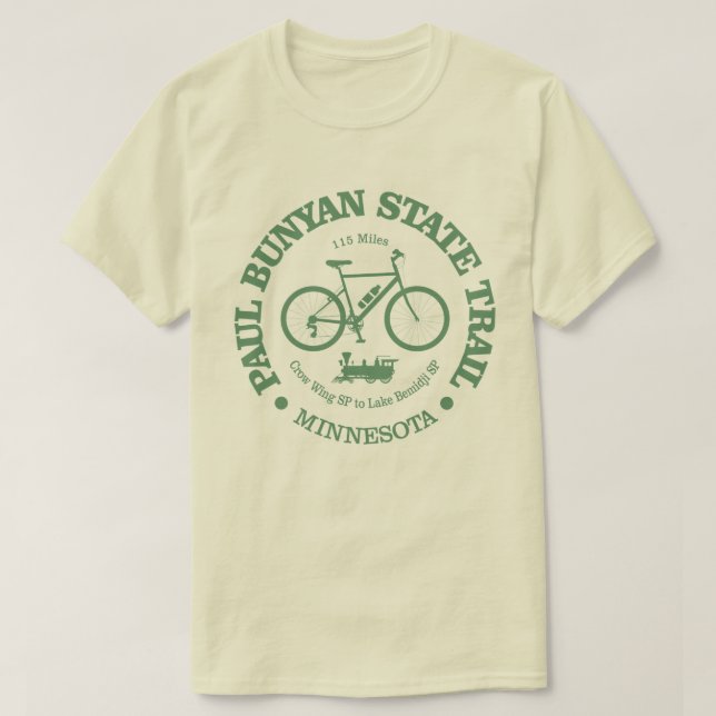 Camiseta Sendero Paul Bunyan (ciclismo) (Diseño del anverso)