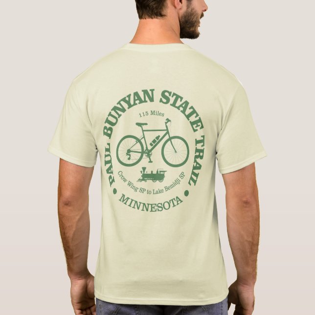 Camiseta Sendero Paul Bunyan (ciclismo) (Reverso)