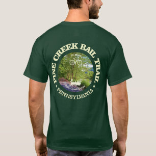 Camiseta Sendero por el carril de la Creek de Pine (ciclism