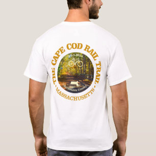 Camiseta Sendero por el ferrocarril Cape Cod (ciclismo c)
