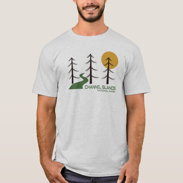 Camiseta Sendero por el Parque Nacional de las Islas del Ca (Anverso)