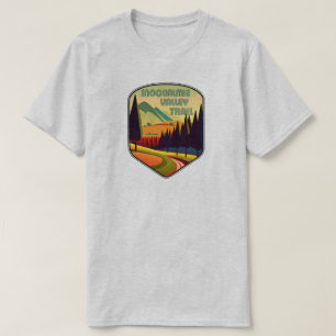 Camiseta Sendero por el Valle de Snoqualmie Colores del Est