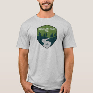 Camiseta Sendero por el Valle de Snoqualmie Estado de Washi