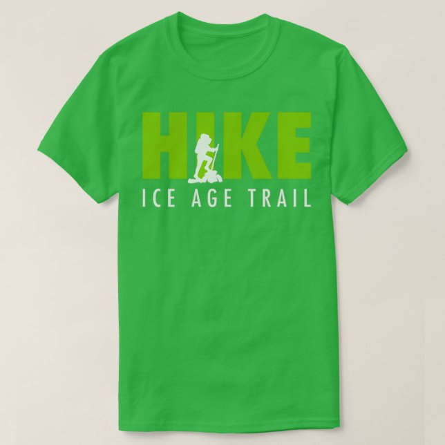 Camiseta Sendero por la Edad de Hielo Sendero Nacional Esce (Diseño del anverso)