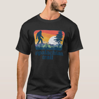 Camiseta Sendero Retro Appalachian Trail Bigfoot Mountain