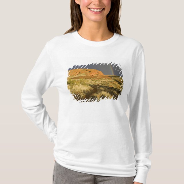 Camiseta Sendero simple en Red Cliffs Desert Preserve cerca (Anverso)