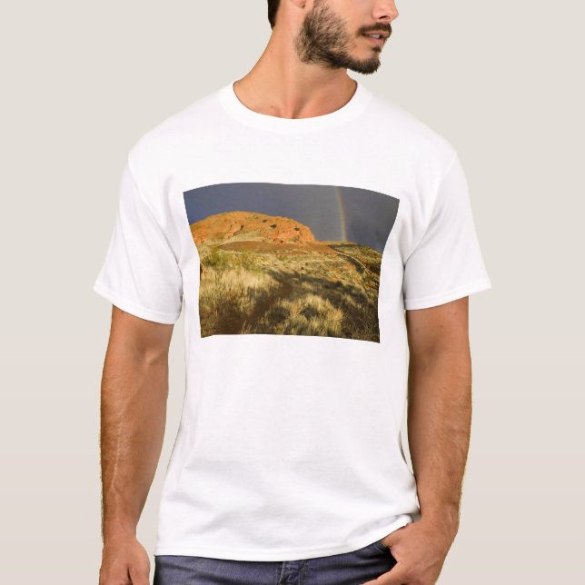 Camiseta Sendero simple en Red Cliffs Desert Preserve cerca (Anverso)