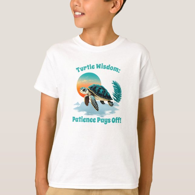 Camiseta Senderos de Tortuga: Sabiduría en Movimiento (Anverso)