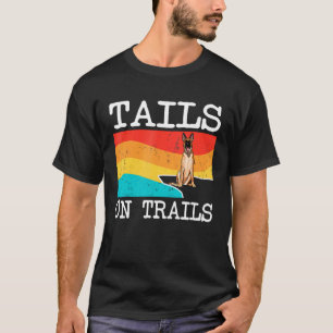 Camiseta Senderos En Los Senderos De Perro Belga Malinoi