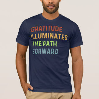 Camiseta Senderos ilustrados de gratitud