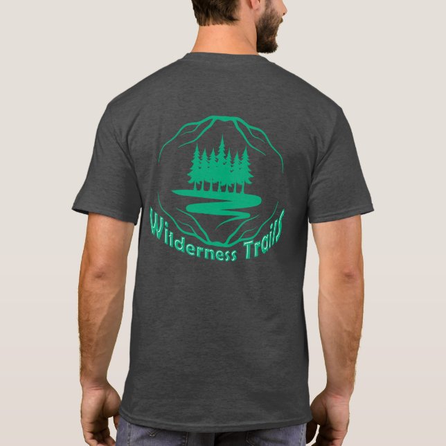 Camiseta Senderos Salvajes Gráfico con Control SVG (Reverso)