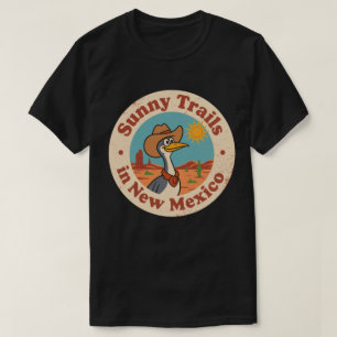 Camiseta Senderos Soleados_ Arte del Desierto de Nuevo Méxi