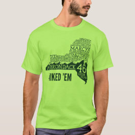 Camiseta Sendida Con Camiseta De Altura Adirondack