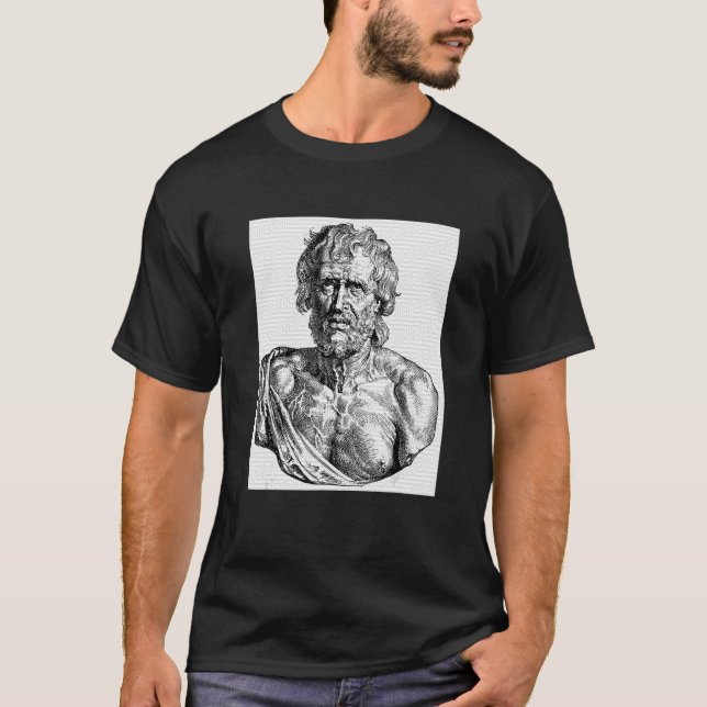 Camiseta Seneca  Stoicism Roman Philosophy Ancient Rome His (Anverso)