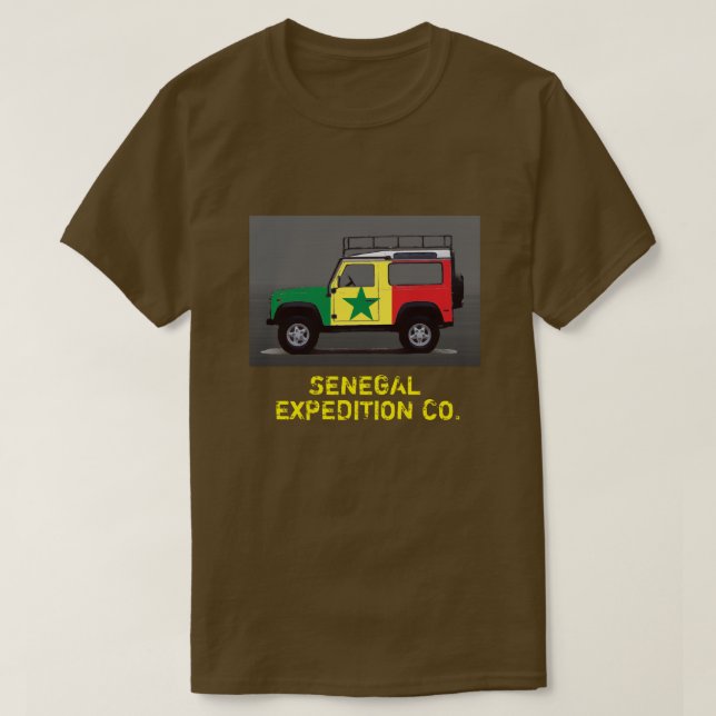 CAMISETA SENEGAL (Diseño del anverso)