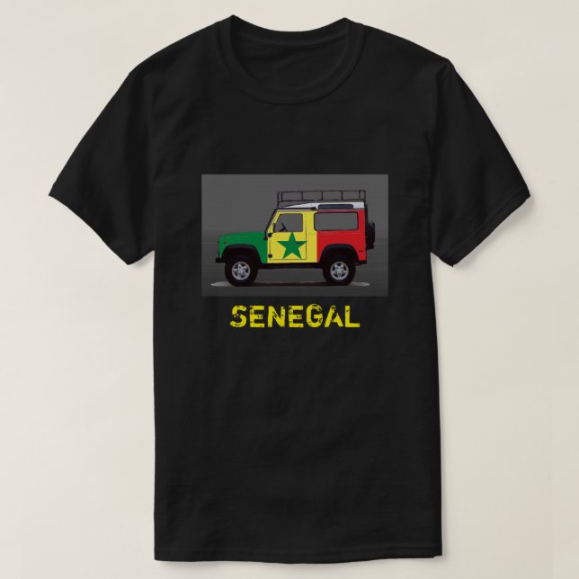 CAMISETA SENEGAL (Diseño del anverso)