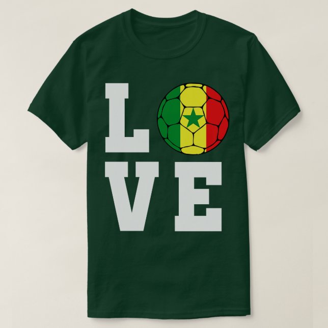Camiseta Senegal 6 (Diseño del anverso)