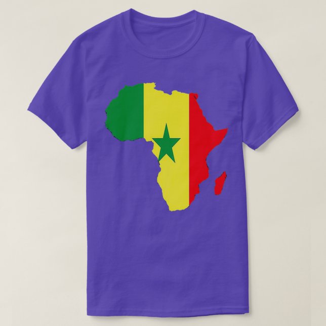 Camiseta Senegal África 2022 (Diseño del anverso)