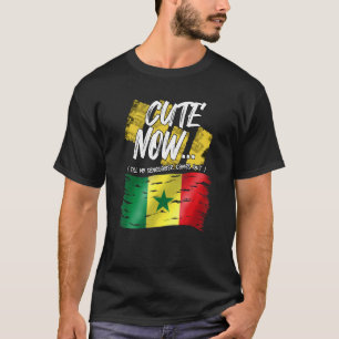 Camiseta Senegal: África Occidental Orgullosa ahora Unti