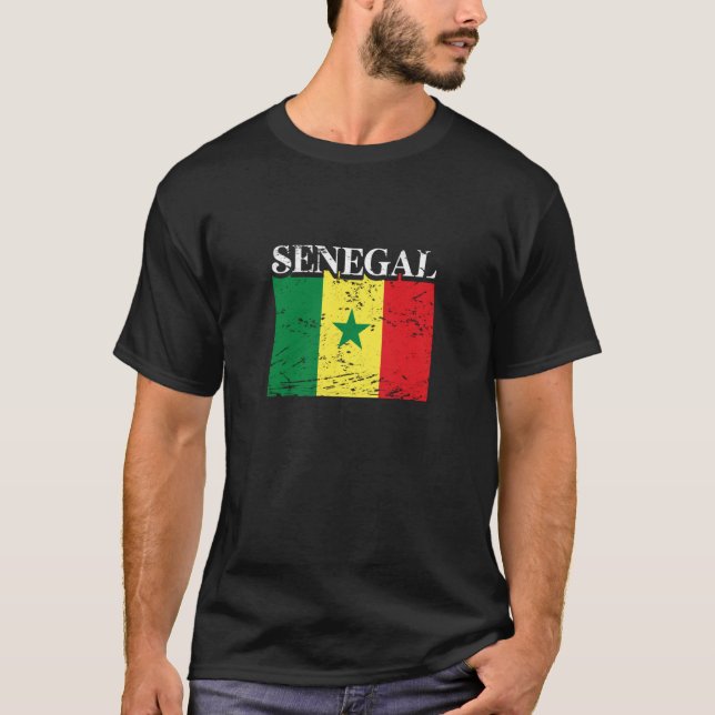 Camiseta Senegal African Pride and Heritage (Anverso)