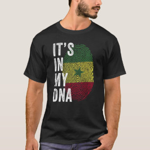 Camiseta Senegal: En mi huella digital senegalesa