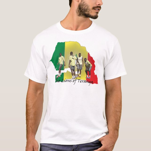 Camiseta Senegal Futbol (Anverso)