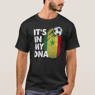 Camiseta Senegal: Mi Adn El Equipo Senegalés De Bandera