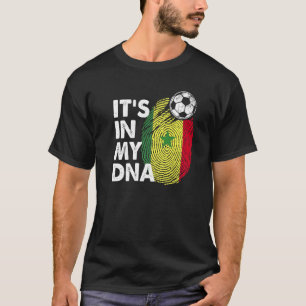 Camiseta Senegal: Mi Adn El Equipo Senegalés De Bandera