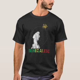 Camiseta Senegal: Orgullosa Princesa Quee del África Occide