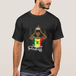 Camiseta Senegal: Orgullosa Princesa Quee del África Occide