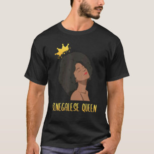 Camiseta Senegal: Orgullosa Princesa Quee del África Occide