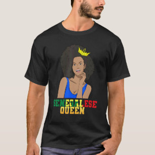 Camiseta Senegal: Orgullosa Princesa Quee del África Occide