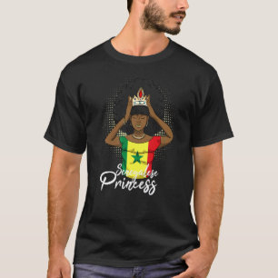 Camiseta Senegal: Orgullosa Princesa Quee del África Occide