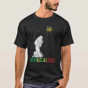 Camiseta Senegal: Orgullosa Princesa Quee del África Occide