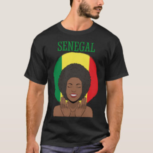 Camiseta Senegal: Orgullosa Princesa Quee del África Occide