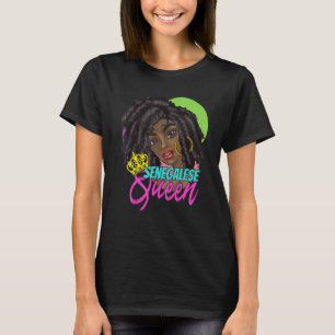 Camiseta Senegal: Orgullosa Princesa Quee del África Occide
