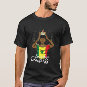 Camiseta Senegal: Orgullosa Princesa Quee del África Occide