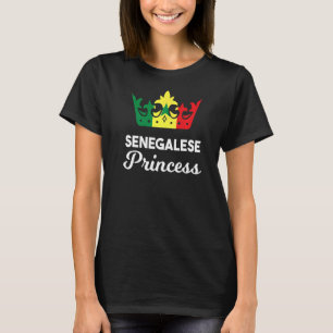 Camiseta Senegal: Orgullosa Princesa Quee del África Occide