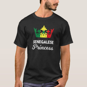 Camiseta Senegal: Orgullosa Princesa Quee del África Occide