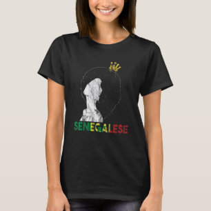Camiseta Senegal: Orgullosa Princesa Quee del África Occide