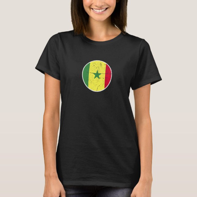 Camiseta Senegal Proud Senegalese Flag   (Anverso)
